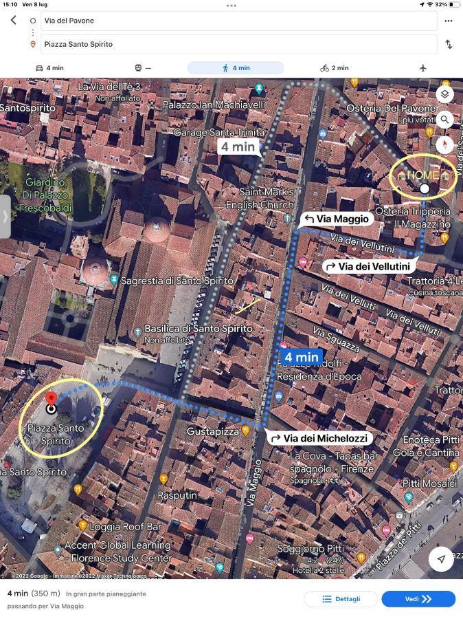 Uffizi & Santo Spirito Family/Groups Apartment Флоренция Экстерьер фото