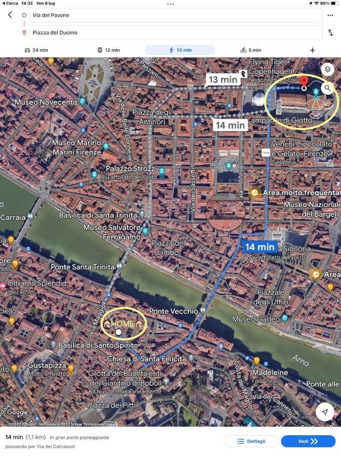 Uffizi & Santo Spirito Family/Groups Apartment Флоренция Экстерьер фото